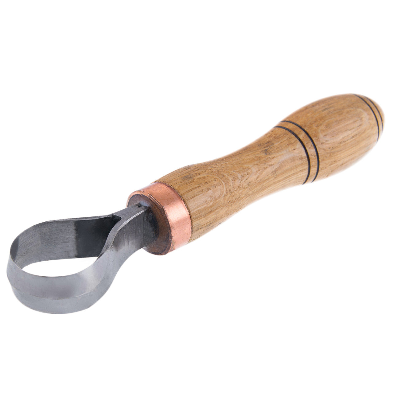 Wood Carving Scorp Hook Knife. Round Carving Tool for Spoons, Bowls and Cups - STAMESKY